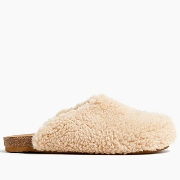 J. Crew Shoes Jcrew Sherpa Clog Slippers Poshmark
